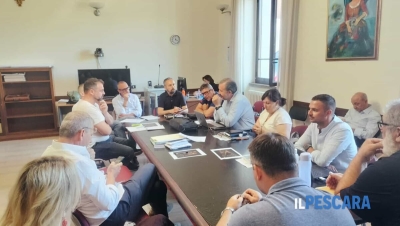 Per il Teatro d'Annunzio riapertura parziale nell'estate 2027 e totale nel 2028, Sola (M5s): "Ipotesi, ma nessuna certezza"